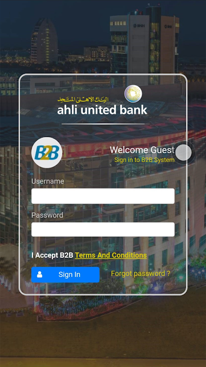 AUB Egypt B2B Mobile Banking - 18.2 - (Android)