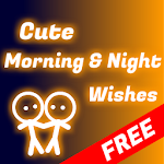 Cover Image of Descargar Cute Morning & Night Wishes 1.0 APK