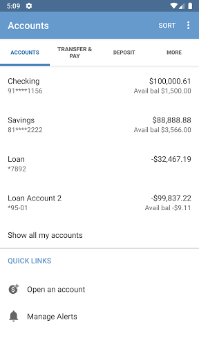 The Bank of San Jacinto County Screen 3