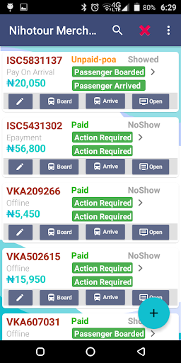 NIHOTOUR Merchant App Screen 3