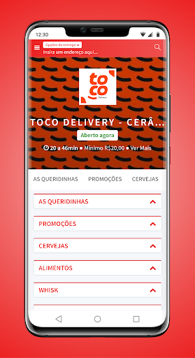 Toco Delivery Screen 2