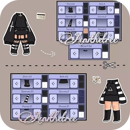Gacha Club Life Outfit Ideas