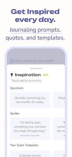 Screenshot of Reflection Journal & Prompts