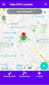 Fake GPS location Unknown