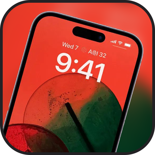 Notch island of iPhone 15 logo
