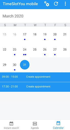 TimeSlotYou Screen 3