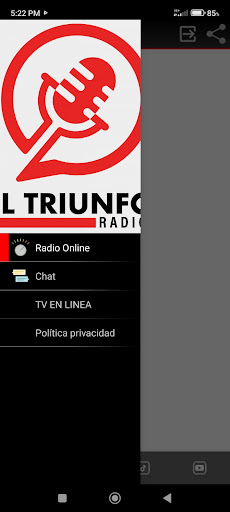 El Triunfo 0606 Radio Screen 2