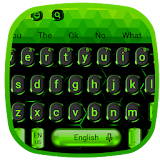 Black Neon Green Keyboard icon
