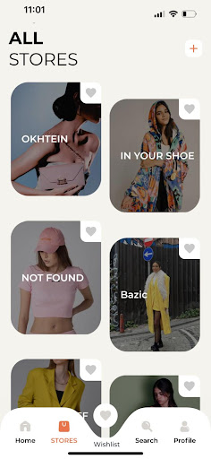 Android application TAMBe Online Wardrobe screenshort