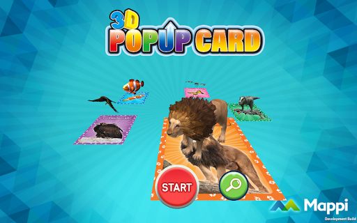 Android application MAPPI 3D POPUP CARD screenshort