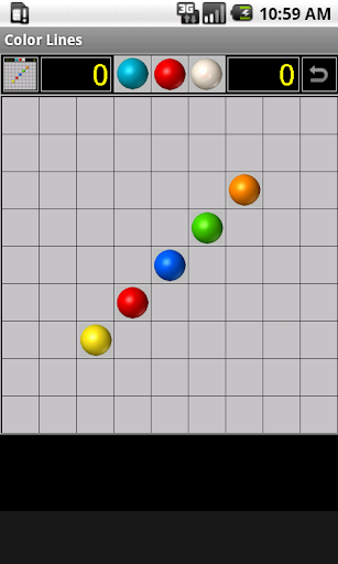 Android application Color Lines screenshort