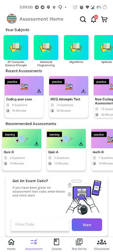CodeMode Screen 2