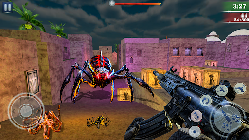 Android application Toilet Monster Spider Hunter screenshort