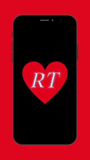 Android application R + T Letters Love Wallpapers screenshort