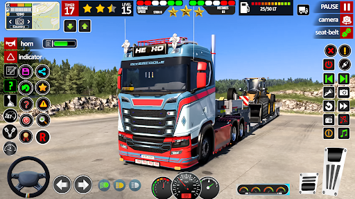 European Truck Driving Game