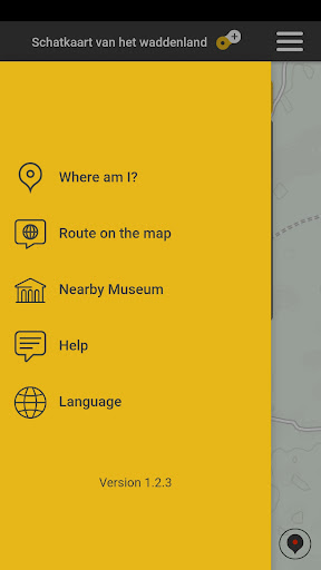 Treasure map of the Waddenland Screen 3