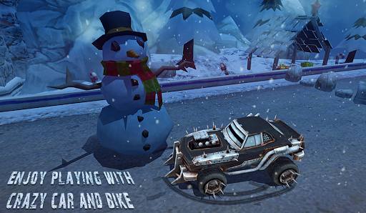 Christmas Car Drift Screen 2