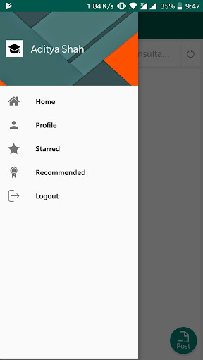 Android application Consultancy Finder - Study Abr screenshort