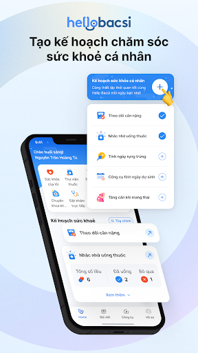 Android application Hello Bacsi⎻Bác sĩ của mọi nhà screenshort