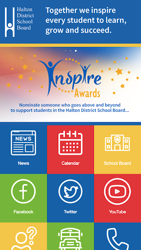 Android application Halton District School Board screenshort