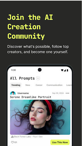 prompt mine Create with AI