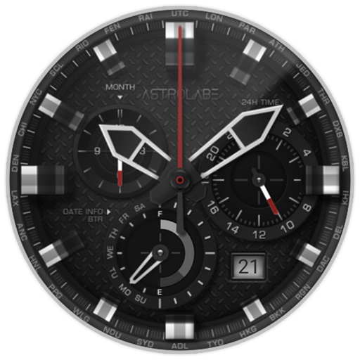 ASTRO Watch face obsidian logo
