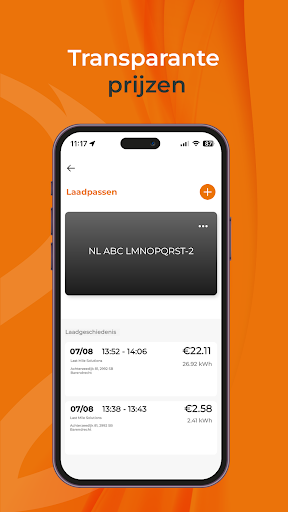 Berkman Mobilitycard EV Laden Screen 2