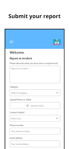 NAPTIP iReporter Screen 3