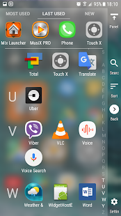 Mix Launcher Ekran görüntüsü