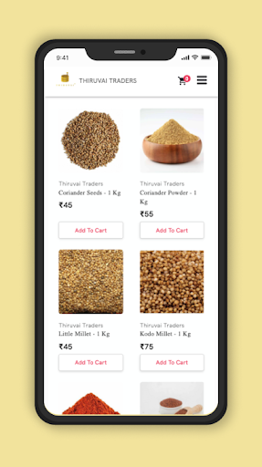 Thiruvai Traders Screen 2