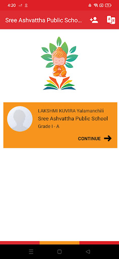Android application Sree Ashvattha Public School screenshort
