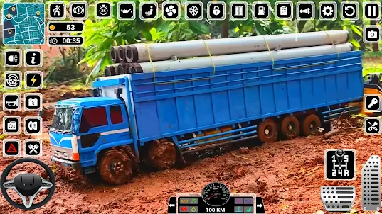 Mud Truck Driving Simulator 3D