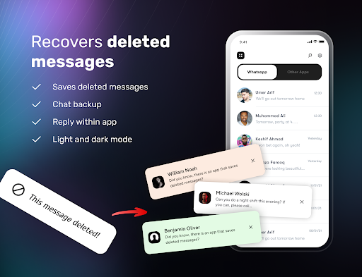 Android application Hide Blue Ticks: No Last Seen screenshort