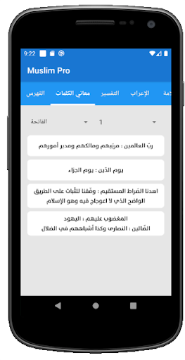 Muslim Encyclopedia. Screen 3