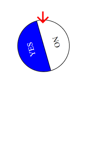 Yes No Wheel Screen 2