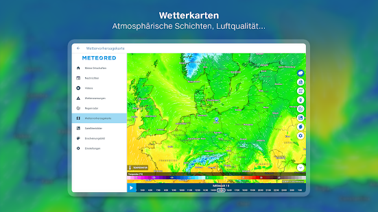 Wetter 14 Tage - Meteored Screenshot