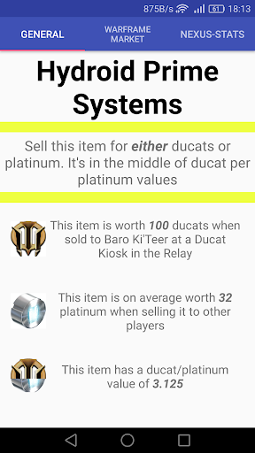 Ducats or Plat for Warframe Screen 3