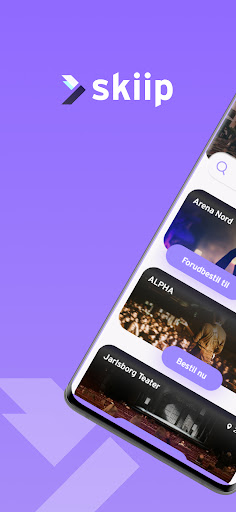 Android application skiip screenshort