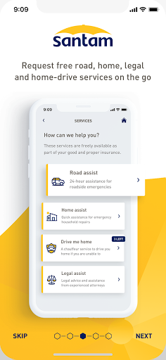 Santam app Screen 3