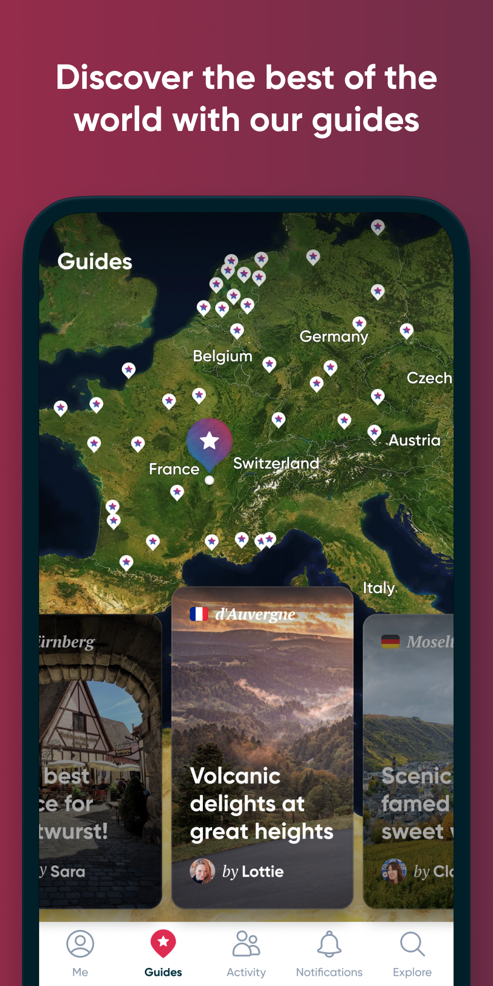 Android application Polarsteps - Travel Planner & Tracker screenshort