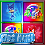 Match PJ Kids Memory Masks icon