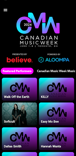 Android application CMW 2024 screenshort