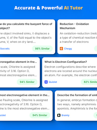 Screenshot of PhotoSolve: AI Homework Helper