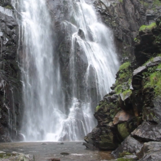 real waterfall wallpaper logo