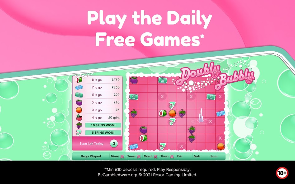 Doubly bubbly bingo