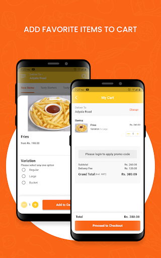 Tasty Foods Screen 3