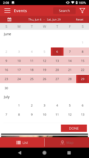 Screenshot of 365 Things to Do in Houston