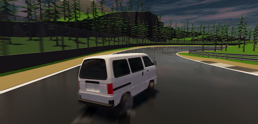 Üzgün Araba Drift Simulator 3D Screen 2