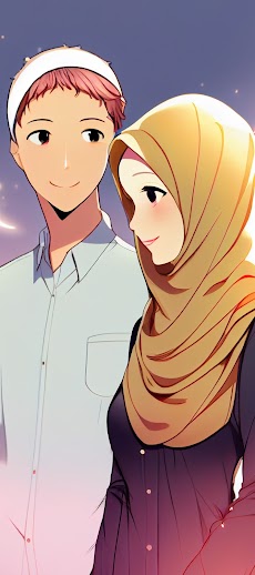 Anime Muslim Couple Wallpapersのおすすめ画像3