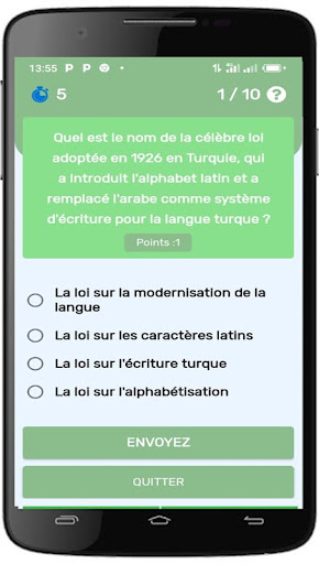 Quiz Turquie Screen 3